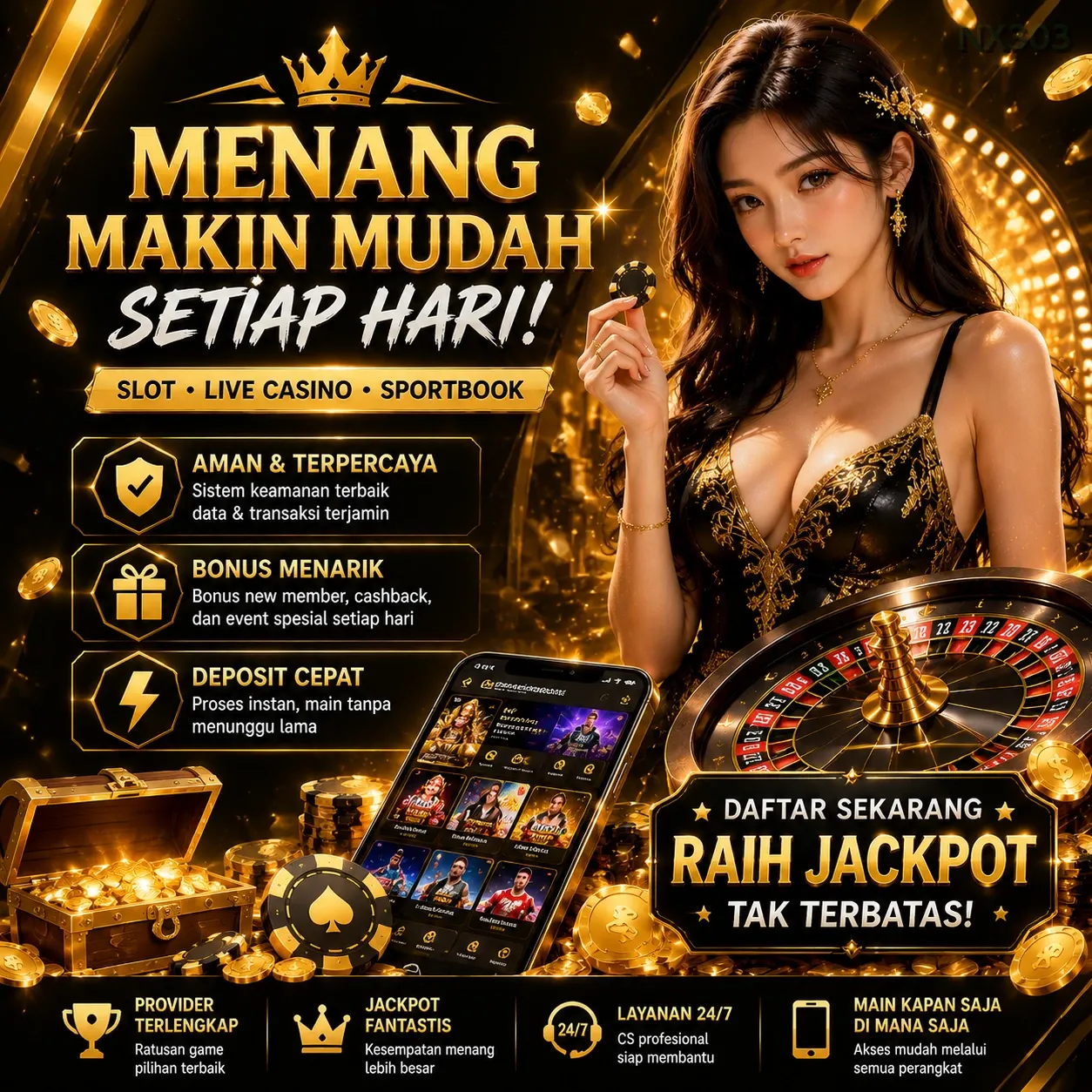 Ikon aplikasi nx303 resmi